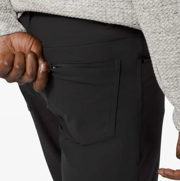 Lululemon ABC Pant Classic Fit Warpstreme Black 32×32.5